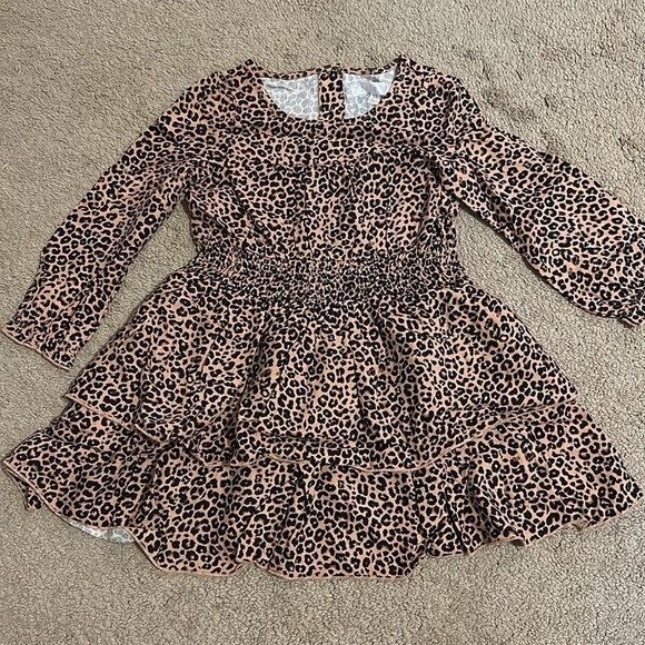 Other - Leopard Print Girls Dress